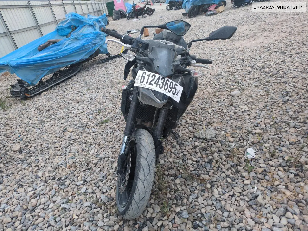 2017 Kawasaki Zr900 VIN: JKAZR2A19HDA15114 Lot: 61243695