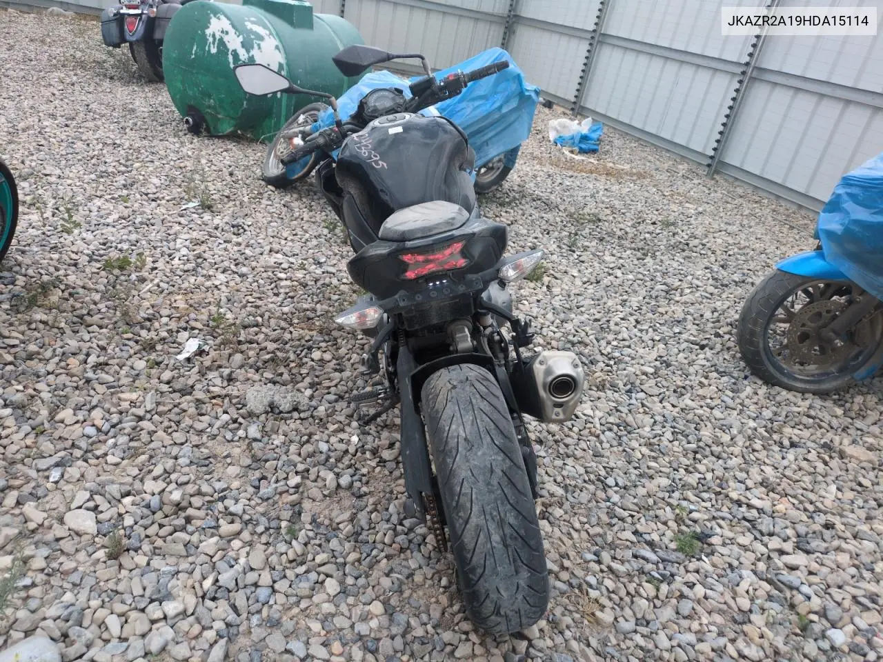 2017 Kawasaki Zr900 VIN: JKAZR2A19HDA15114 Lot: 61243695