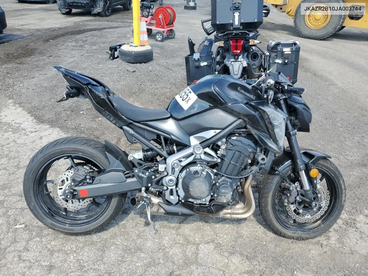 2018 Kawasaki Zr900 VIN: JKAZR2B10JA003744 Lot: 63905055
