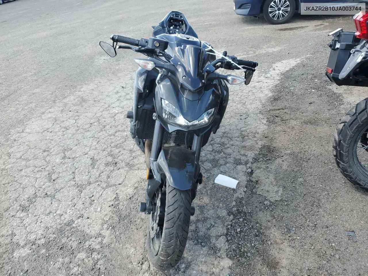 2018 Kawasaki Zr900 VIN: JKAZR2B10JA003744 Lot: 63905055