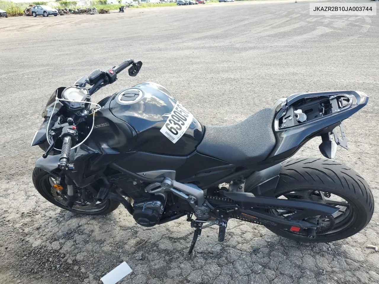 2018 Kawasaki Zr900 VIN: JKAZR2B10JA003744 Lot: 63905055