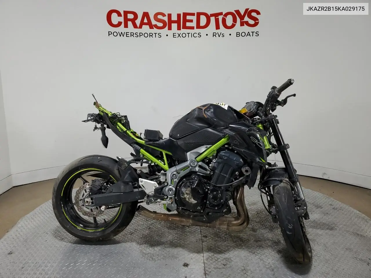 2019 Kawasaki Zr900 VIN: JKAZR2B15KA029175 Lot: 55818595