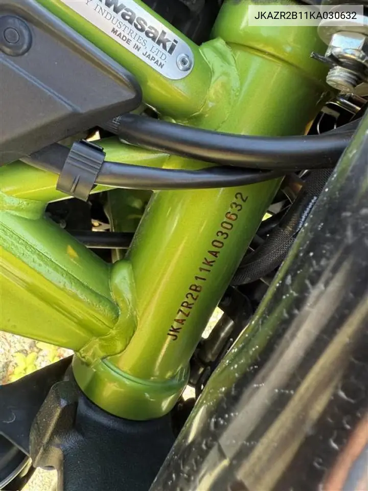 2019 Kawasaki Zr900 VIN: JKAZR2B11KA030632 Lot: 62858425