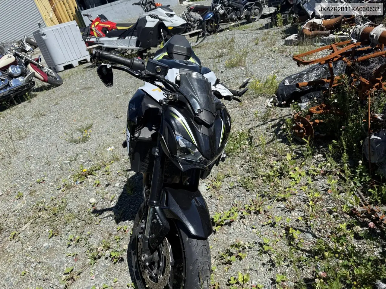 2019 Kawasaki Zr900 VIN: JKAZR2B11KA030632 Lot: 62858425