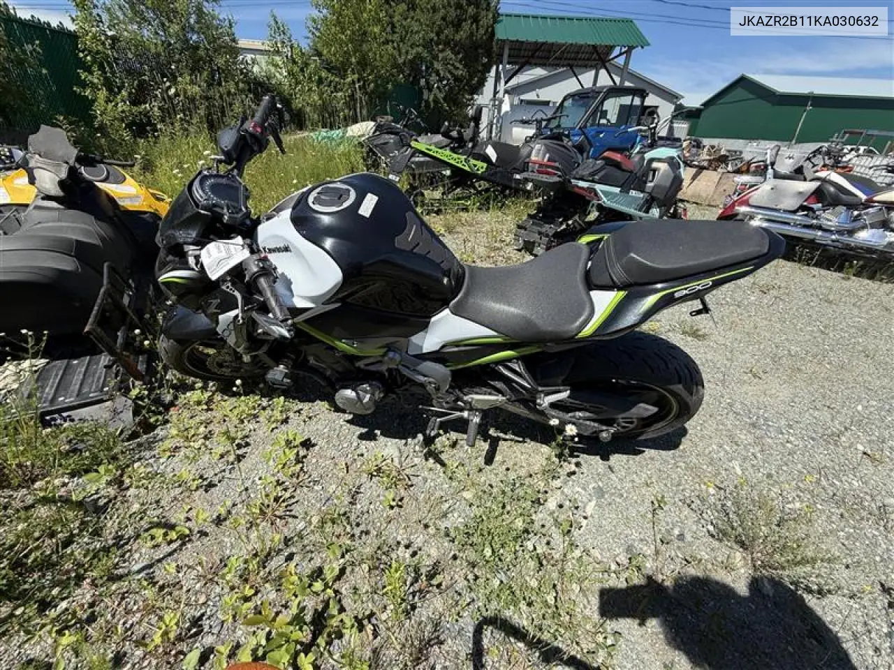 2019 Kawasaki Zr900 VIN: JKAZR2B11KA030632 Lot: 62858425