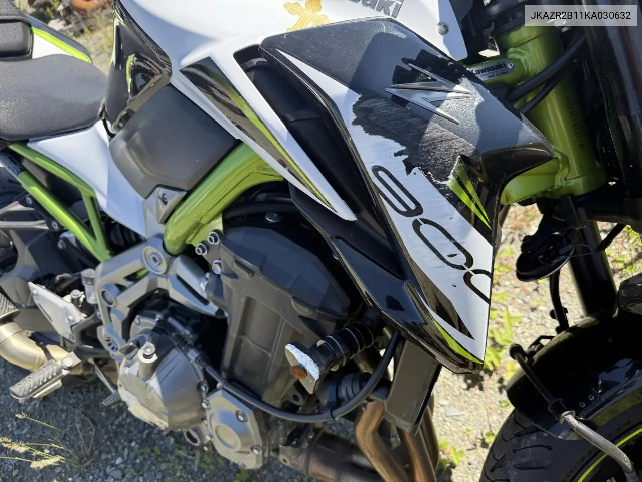 2019 Kawasaki Zr900 VIN: JKAZR2B11KA030632 Lot: 62858425