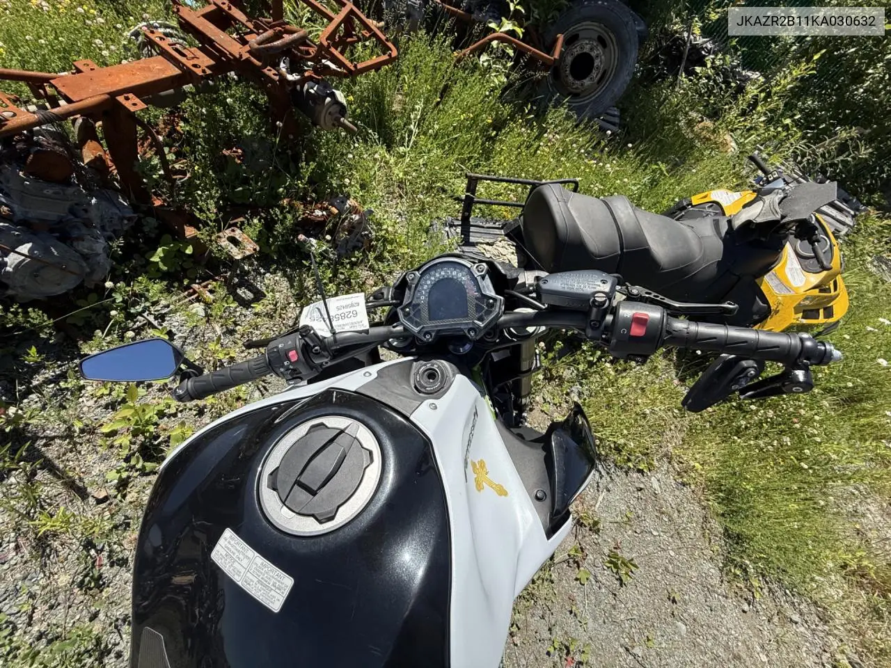 2019 Kawasaki Zr900 VIN: JKAZR2B11KA030632 Lot: 62858425