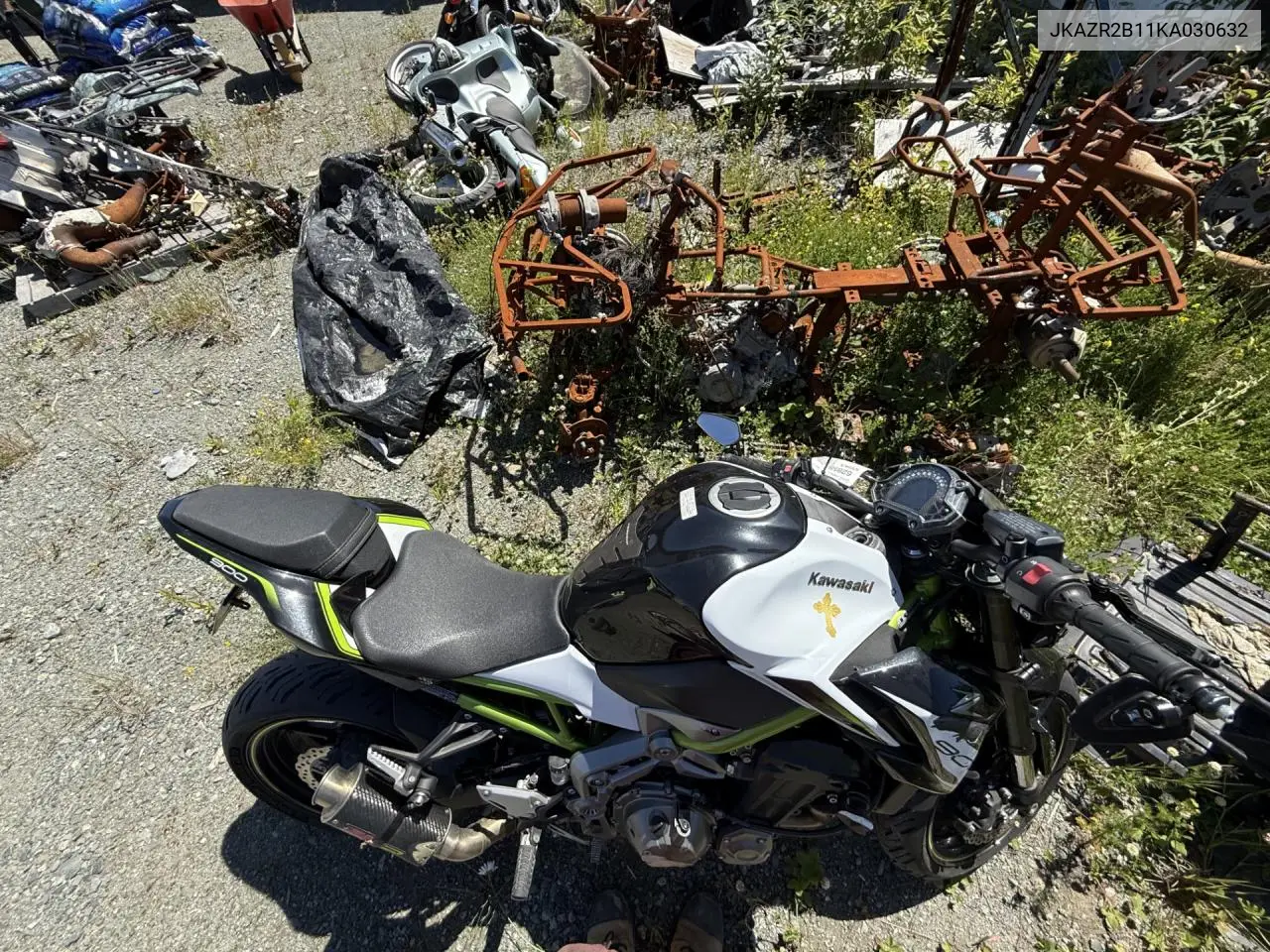 2019 Kawasaki Zr900 VIN: JKAZR2B11KA030632 Lot: 62858425