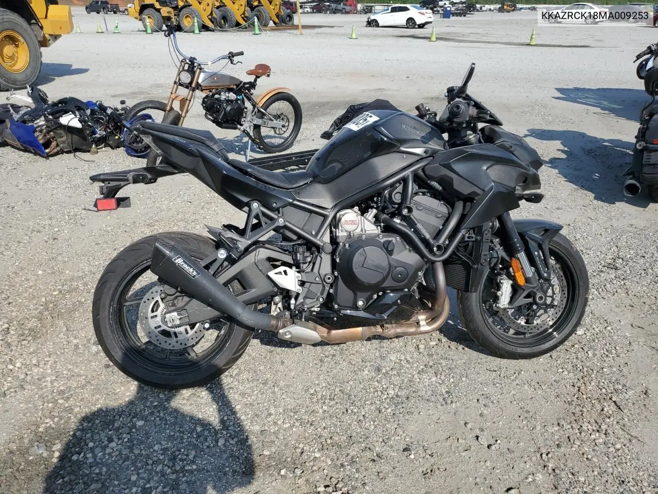 2021 Kawasaki Zr1000 K VIN: KKAZRCK18MA009253 Lot: 55025005