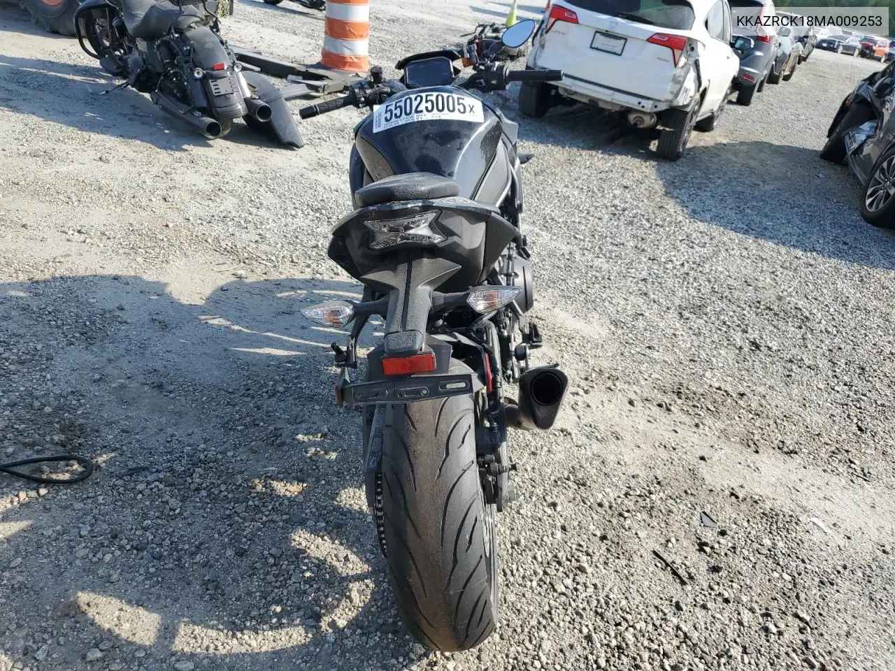 2021 Kawasaki Zr1000 K VIN: KKAZRCK18MA009253 Lot: 55025005