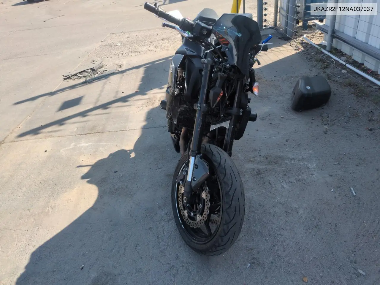 2022 Kawasaki Zr900 VIN: JKAZR2F12NA037037 Lot: 62517395