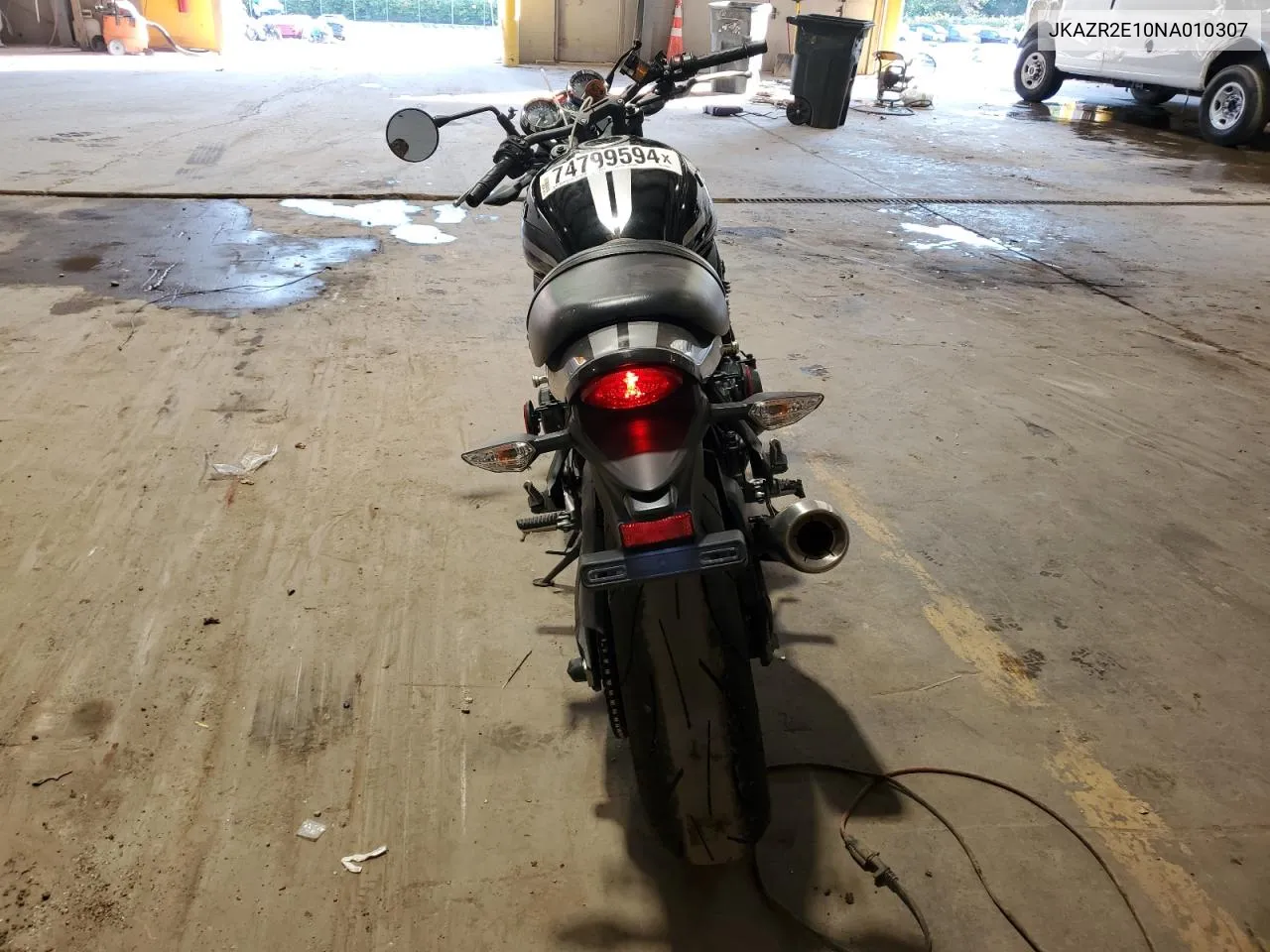 2022 Kawasaki Zr900 VIN: JKAZR2E10NA010307 Lot: 74799594