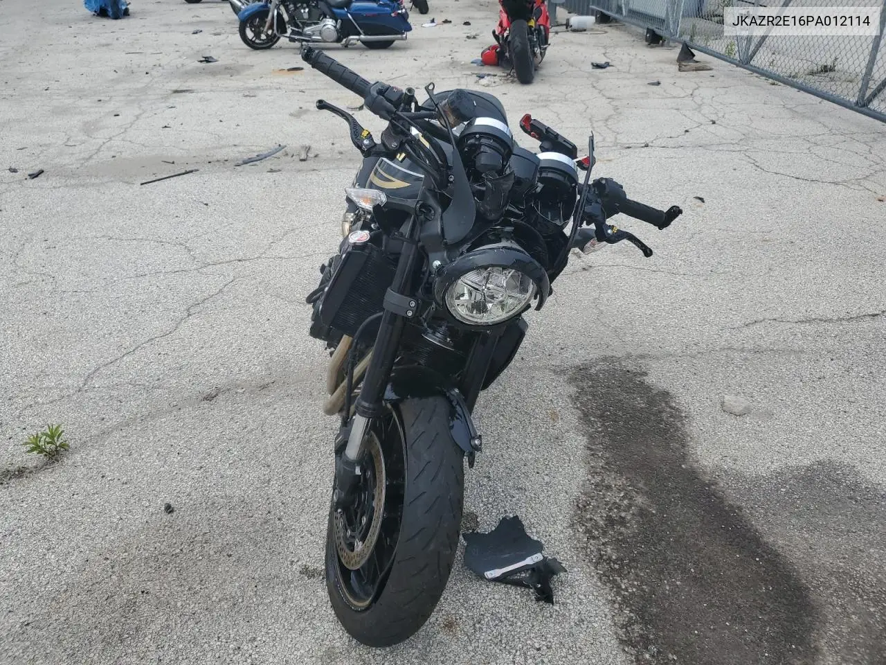 2023 Kawasaki Zr900 VIN: JKAZR2E16PA012114 Lot: 64450485