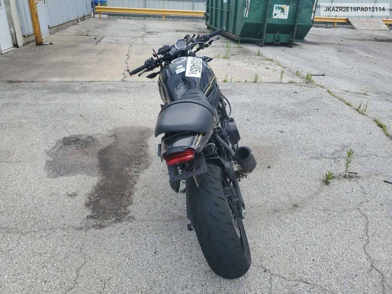 2023 Kawasaki Zr900 VIN: JKAZR2E16PA012114 Lot: 64450485
