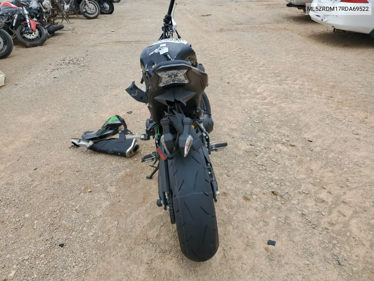 2024 Kawasaki Zr900 M VIN: ML5ZRDM17RDA69522 Lot: 44336595