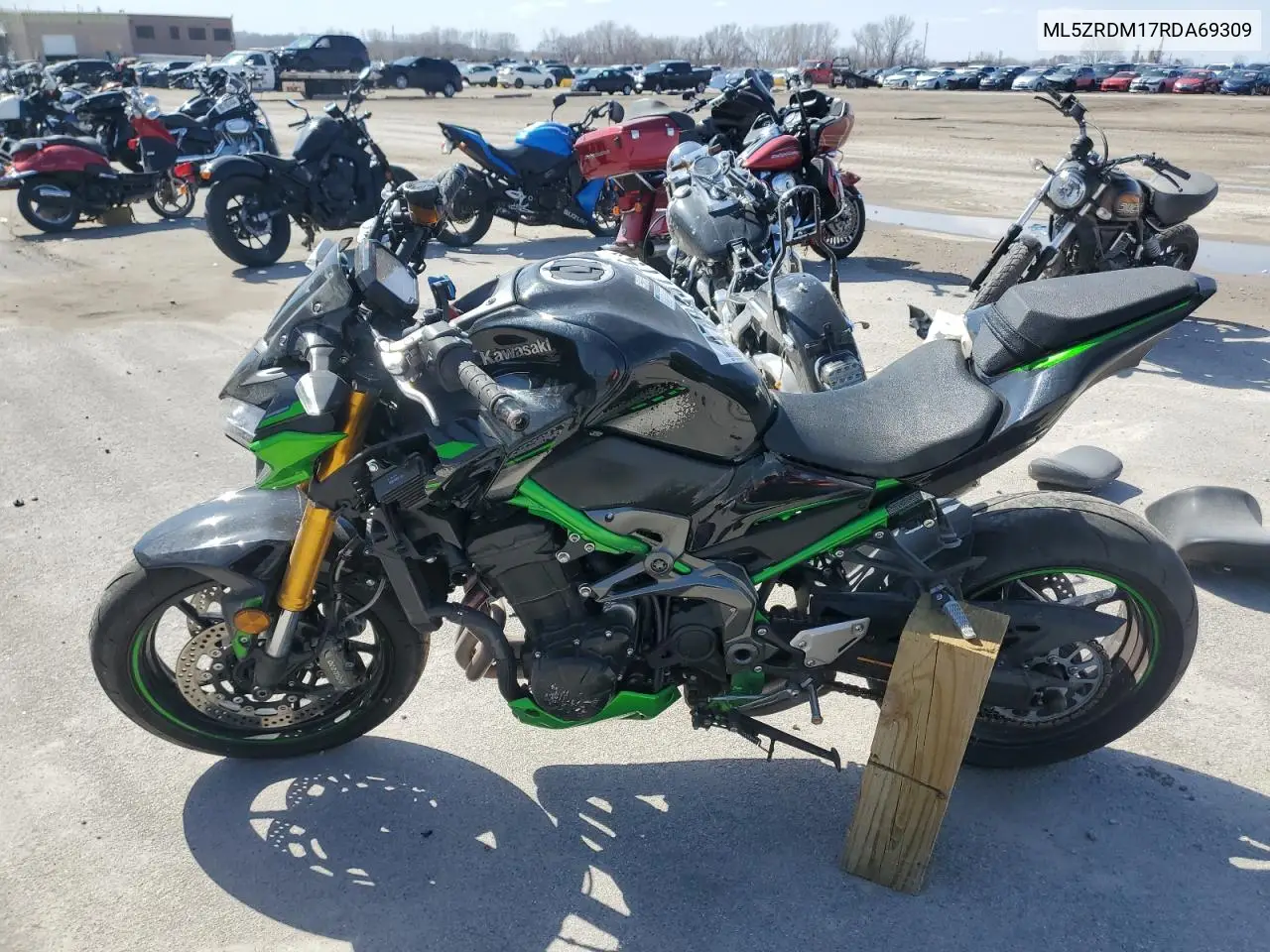 2024 Kawasaki Zr900 M VIN: ML5ZRDM17RDA69309 Lot: 47945775
