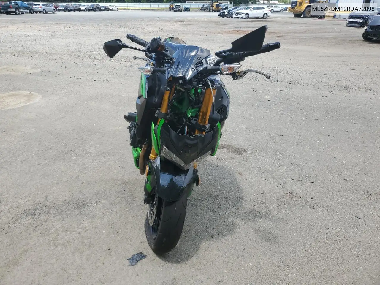 2024 Kawasaki Zr900 M VIN: ML5ZRDM12RDA72098 Lot: 59361255