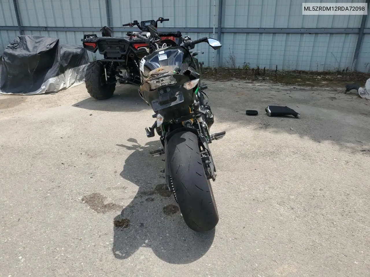 2024 Kawasaki Zr900 M VIN: ML5ZRDM12RDA72098 Lot: 59361255