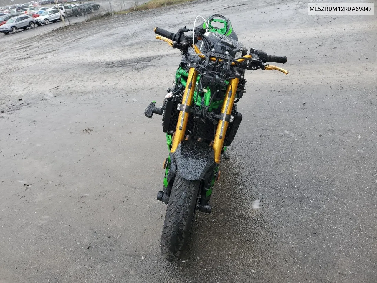 2024 Kawasaki Zr900 M VIN: ML5ZRDM12RDA69847 Lot: 82109984