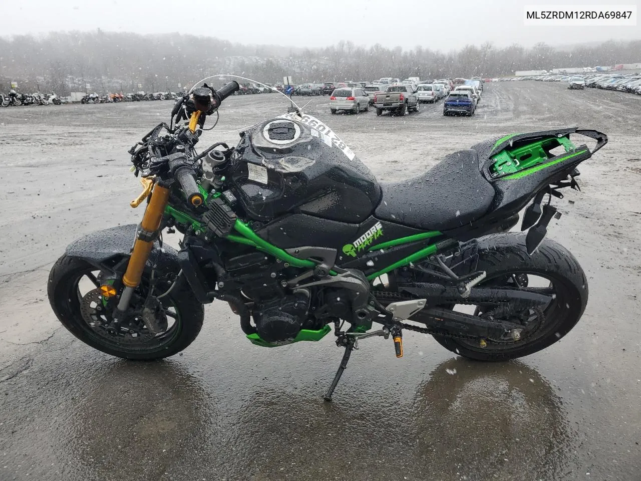 2024 Kawasaki Zr900 M VIN: ML5ZRDM12RDA69847 Lot: 82109984