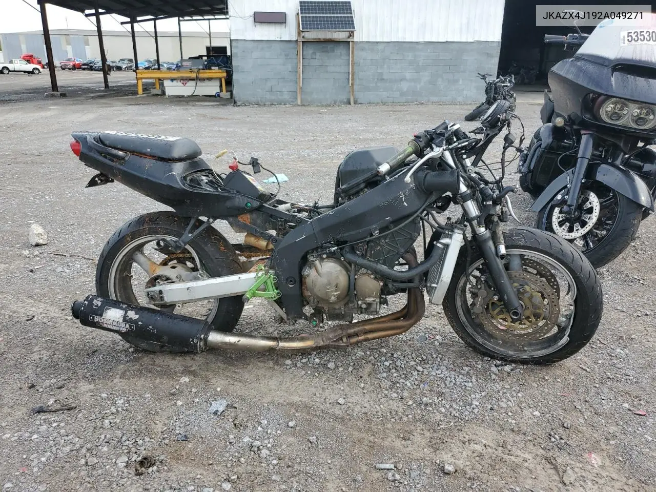 2002 Kawasaki Zx600 J1 VIN: JKAZX4J192A049271 Lot: 53897485