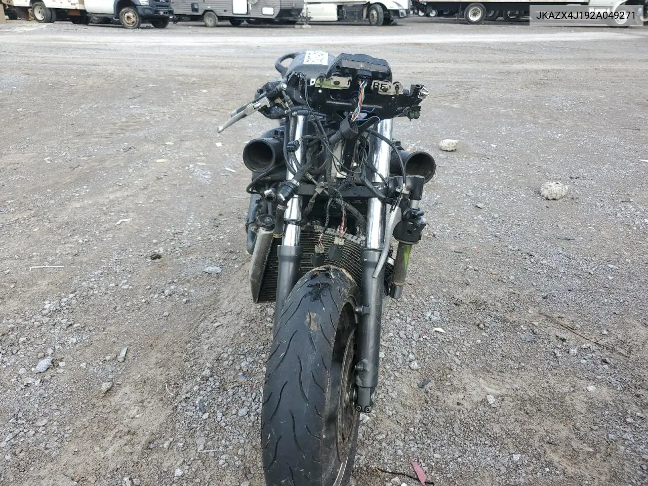 2002 Kawasaki Zx600 J1 VIN: JKAZX4J192A049271 Lot: 53897485