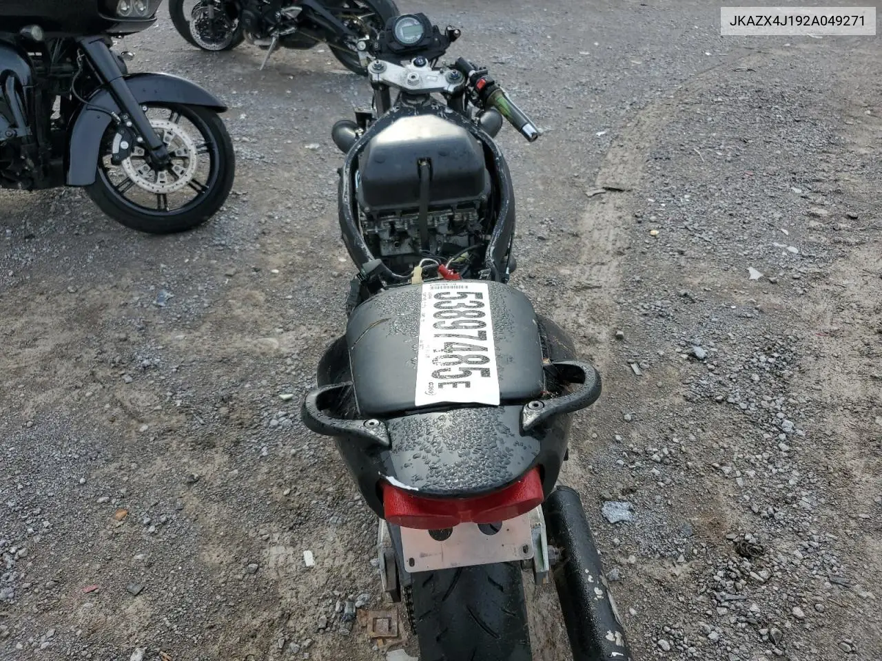 2002 Kawasaki Zx600 J1 VIN: JKAZX4J192A049271 Lot: 53897485