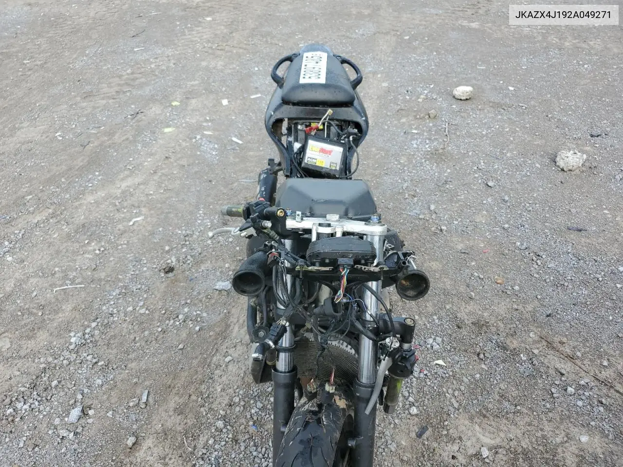 2002 Kawasaki Zx600 J1 VIN: JKAZX4J192A049271 Lot: 53897485