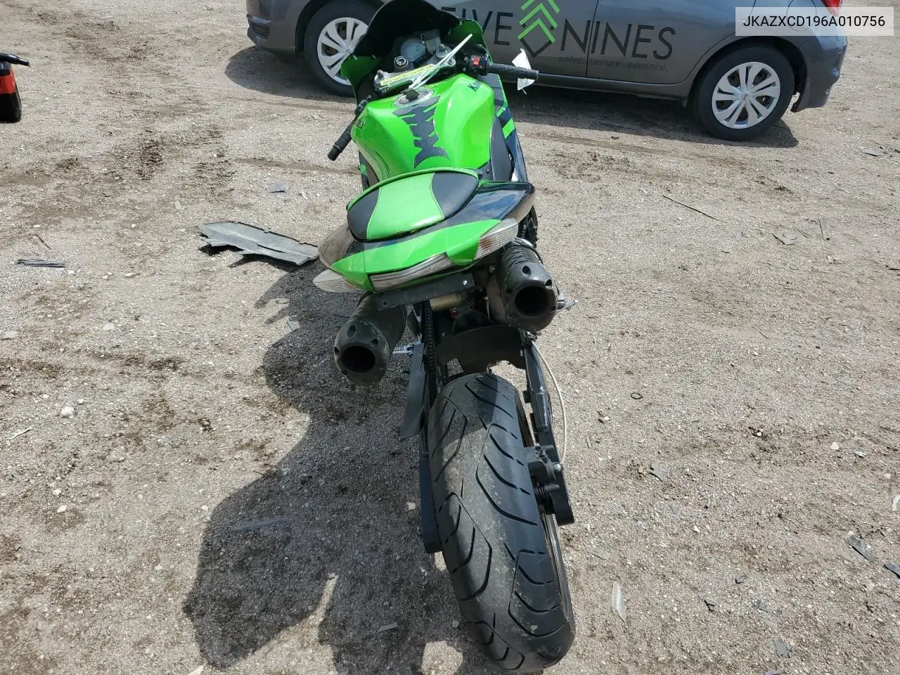 2006 Kawasaki Zx1000 D6F VIN: JKAZXCD196A010756 Lot: 58790085