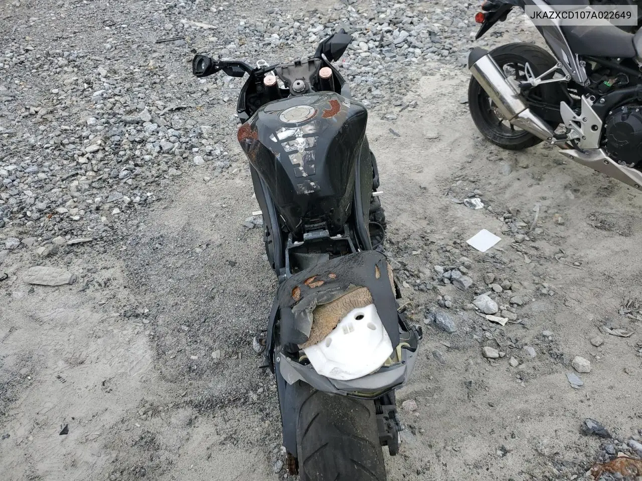 2007 Kawasaki Zx1000 D VIN: JKAZXCD107A022649 Lot: 50719095