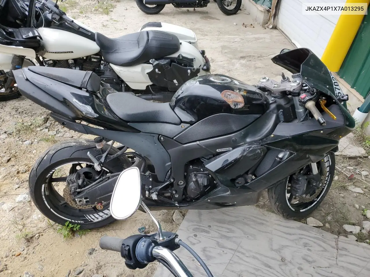 2007 Kawasaki Zx600 P VIN: JKAZX4P1X7A013295 Lot: 57027135