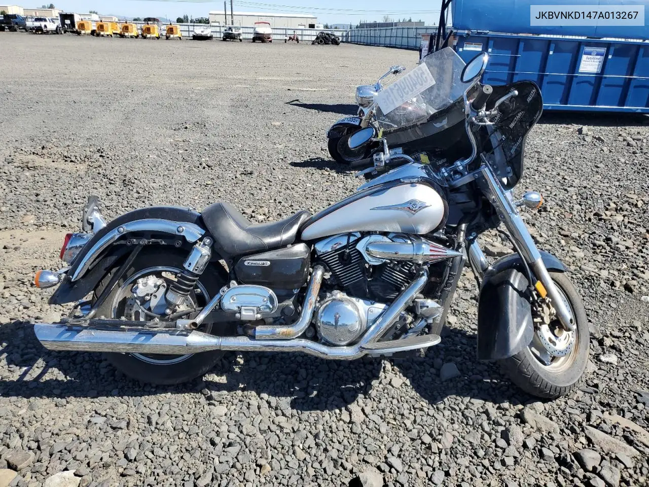 2007 Kawasaki Vn1600 D VIN: JKBVNKD147A013267 Lot: 58409615