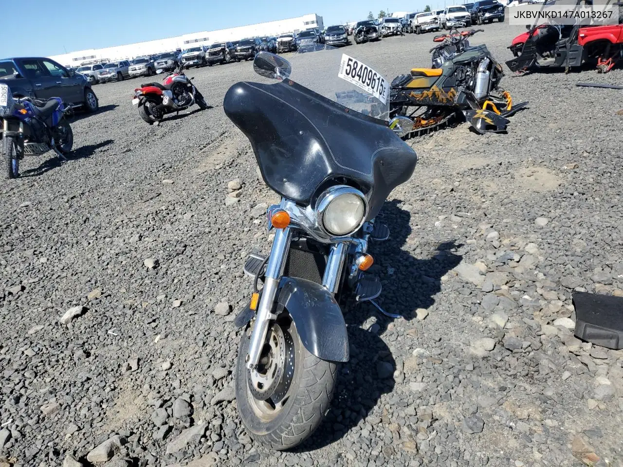 2007 Kawasaki Vn1600 D VIN: JKBVNKD147A013267 Lot: 58409615