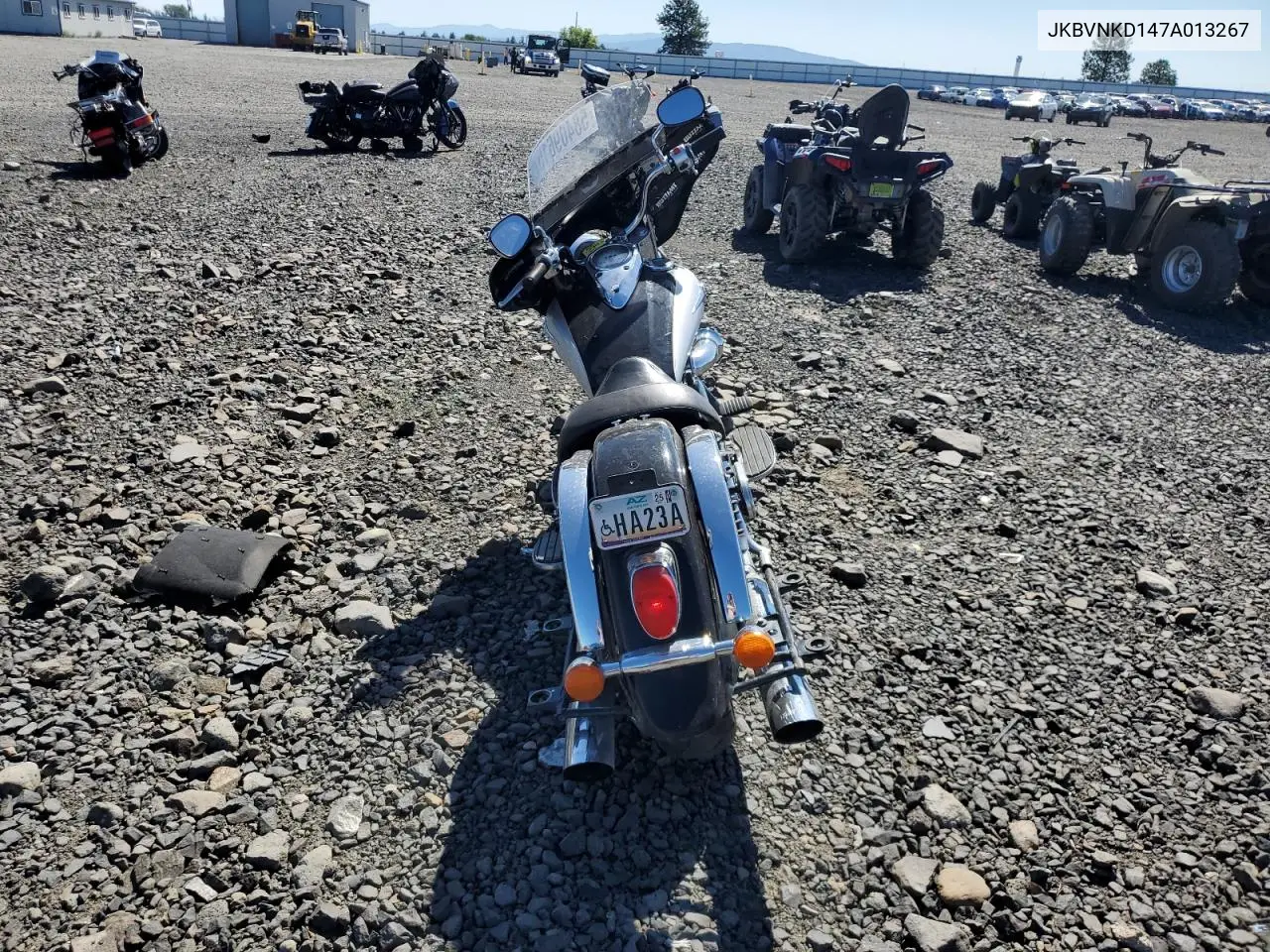 2007 Kawasaki Vn1600 D VIN: JKBVNKD147A013267 Lot: 58409615