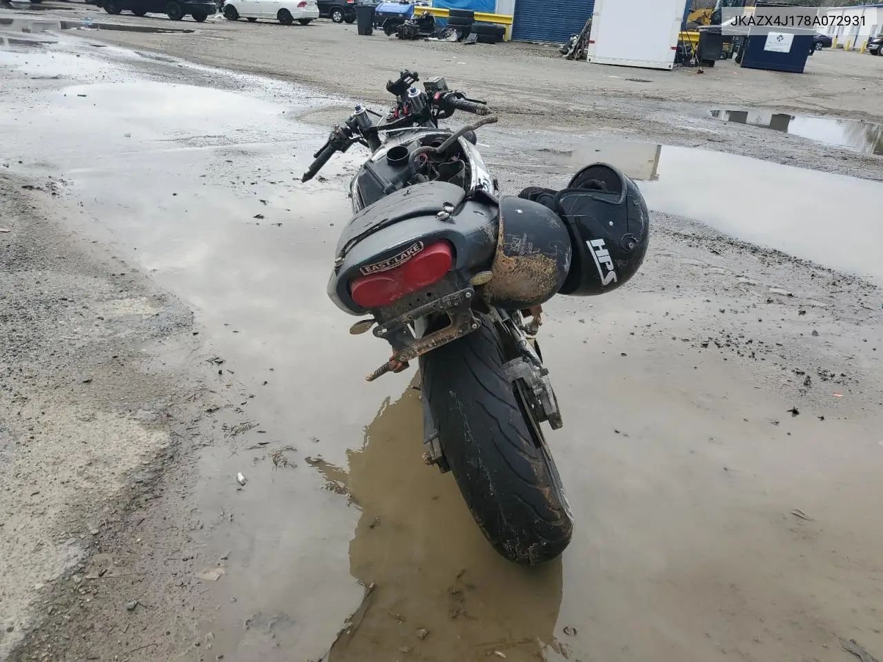 2008 Kawasaki Zx600 J1 VIN: JKAZX4J178A072931 Lot: 50348275