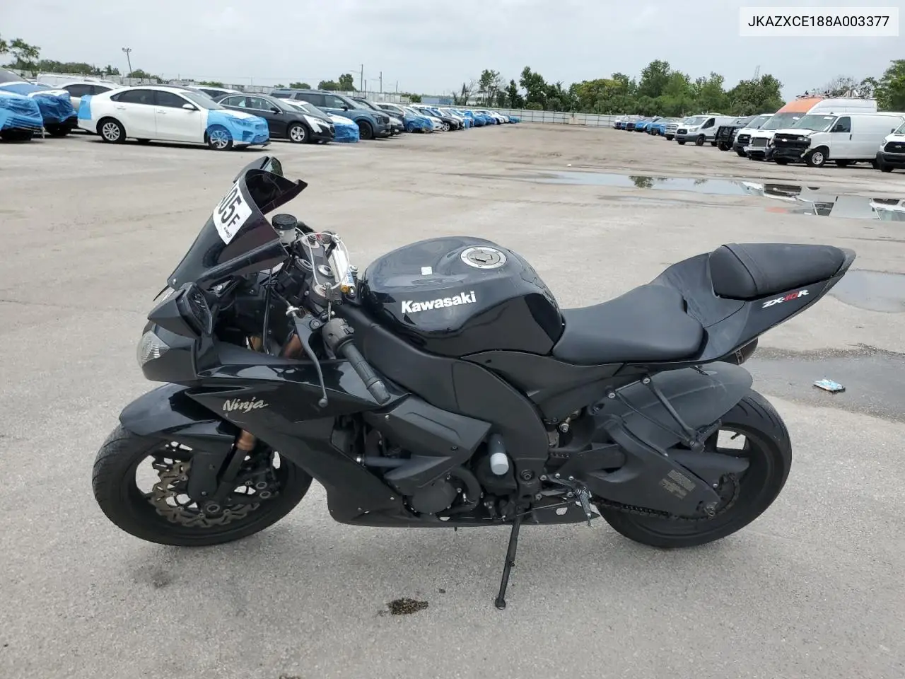 2008 Kawasaki Zx1000 E VIN: JKAZXCE188A003377 Lot: 59767405