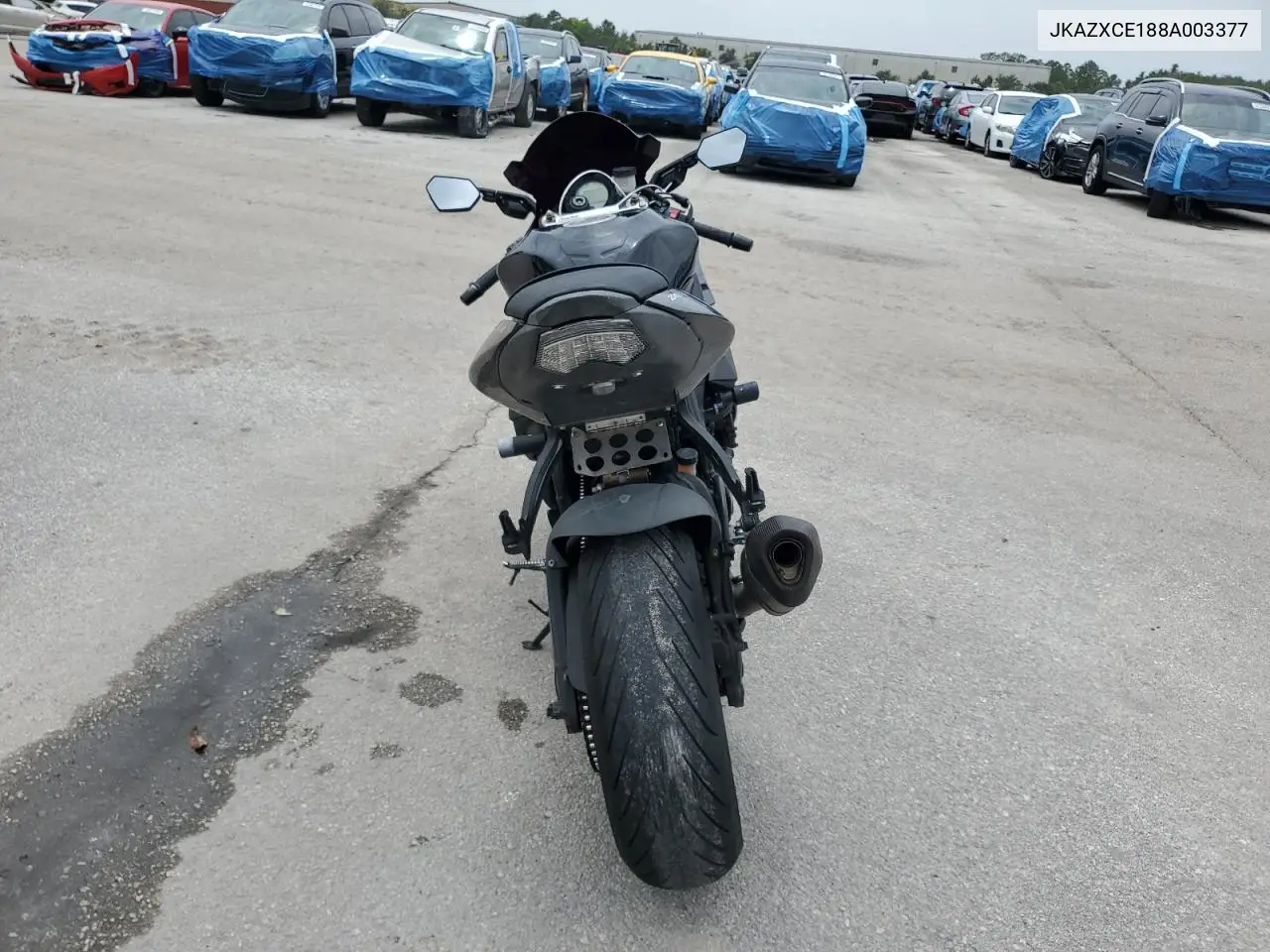 2008 Kawasaki Zx1000 E VIN: JKAZXCE188A003377 Lot: 59767405