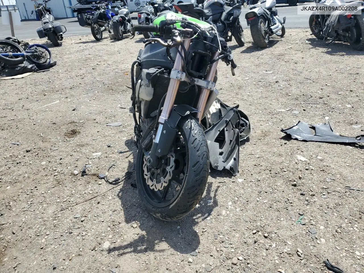 2009 Kawasaki Zx600 R VIN: JKAZX4R109A002208 Lot: 58437365