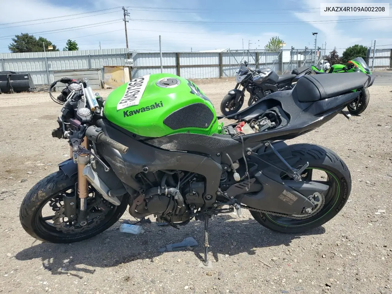 2009 Kawasaki Zx600 R VIN: JKAZX4R109A002208 Lot: 58437365