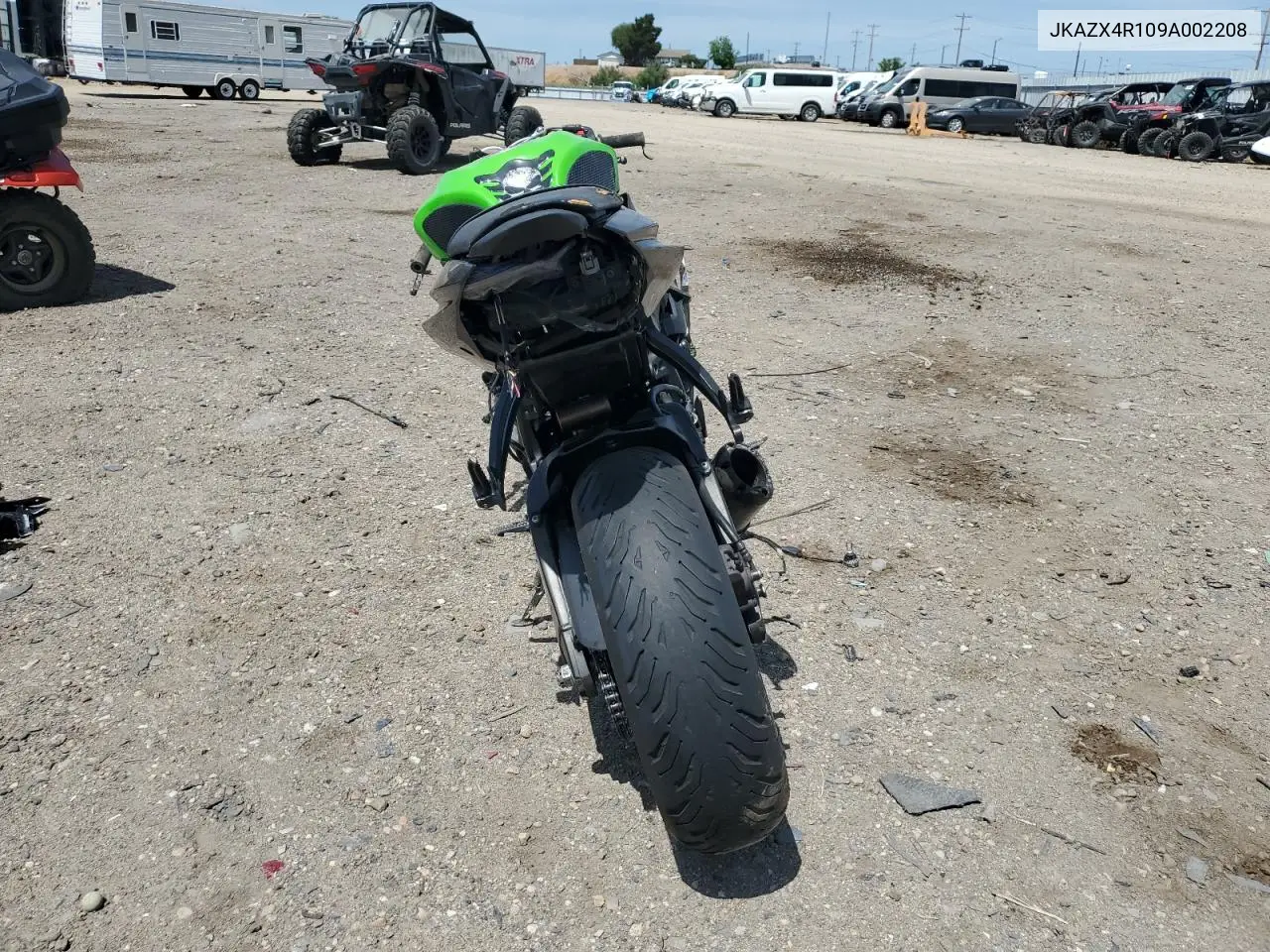 2009 Kawasaki Zx600 R VIN: JKAZX4R109A002208 Lot: 58437365