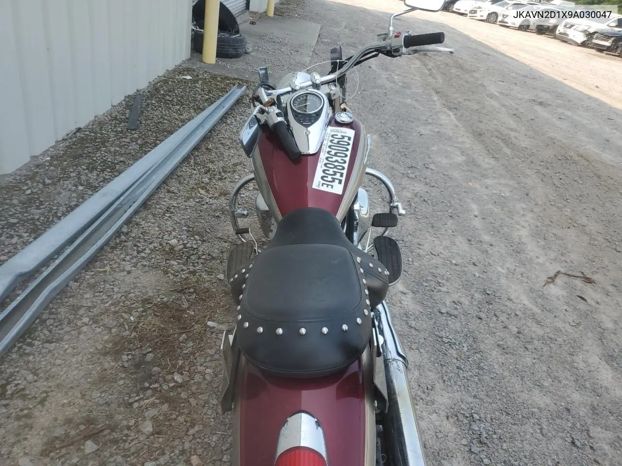 2009 Kawasaki Vn900 D VIN: JKAVN2D1X9A030047 Lot: 59093855