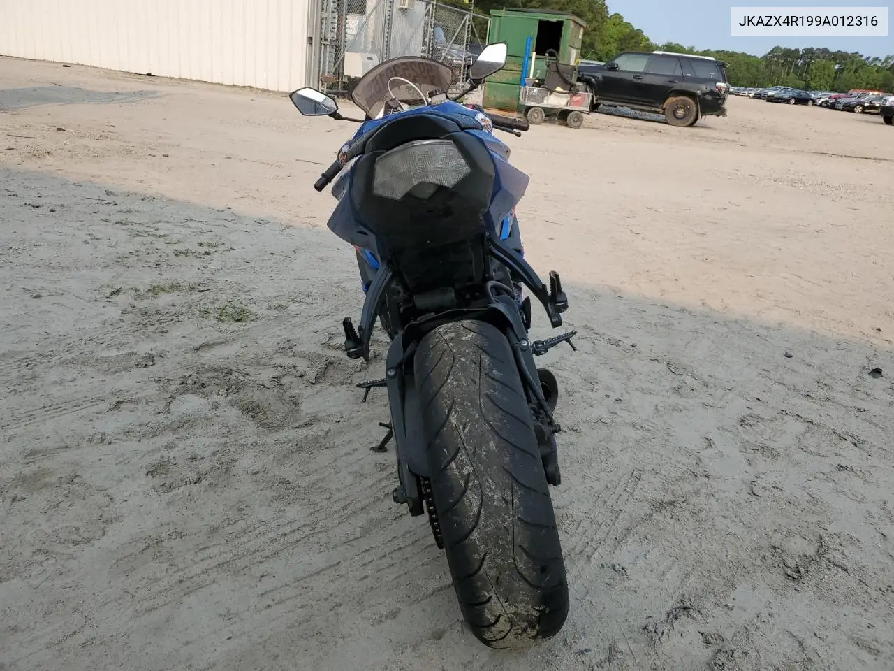 2009 Kawasaki Zx600 R VIN: JKAZX4R199A012316 Lot: 59253915