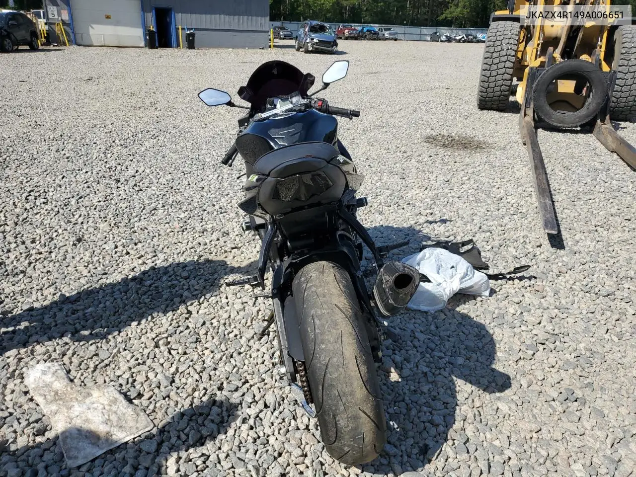 2009 Kawasaki Zx600 R VIN: JKAZX4R149A006651 Lot: 62636785