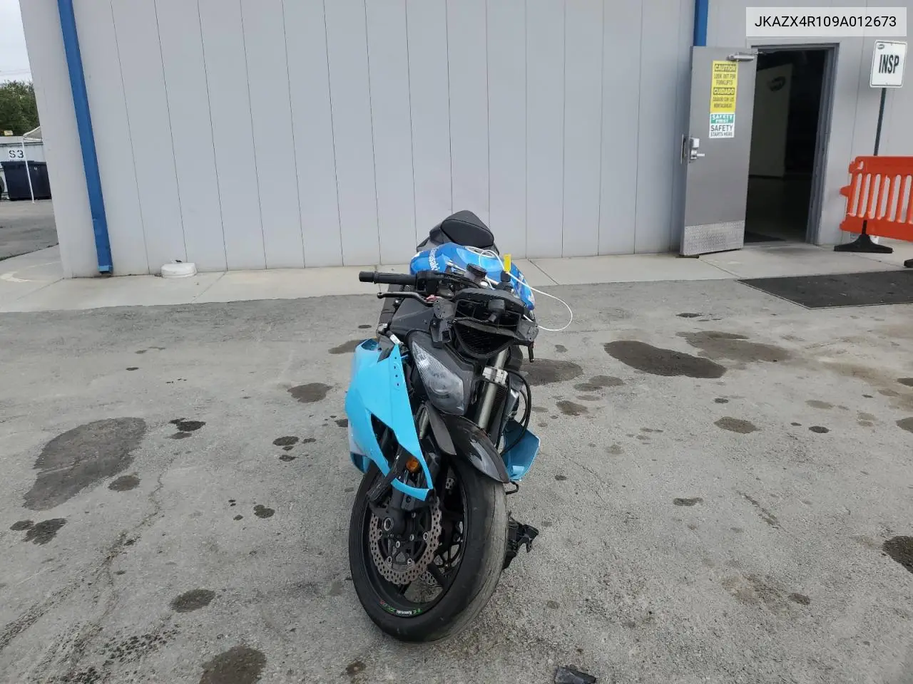2009 Kawasaki Zx600 R VIN: JKAZX4R109A012673 Lot: 65095865