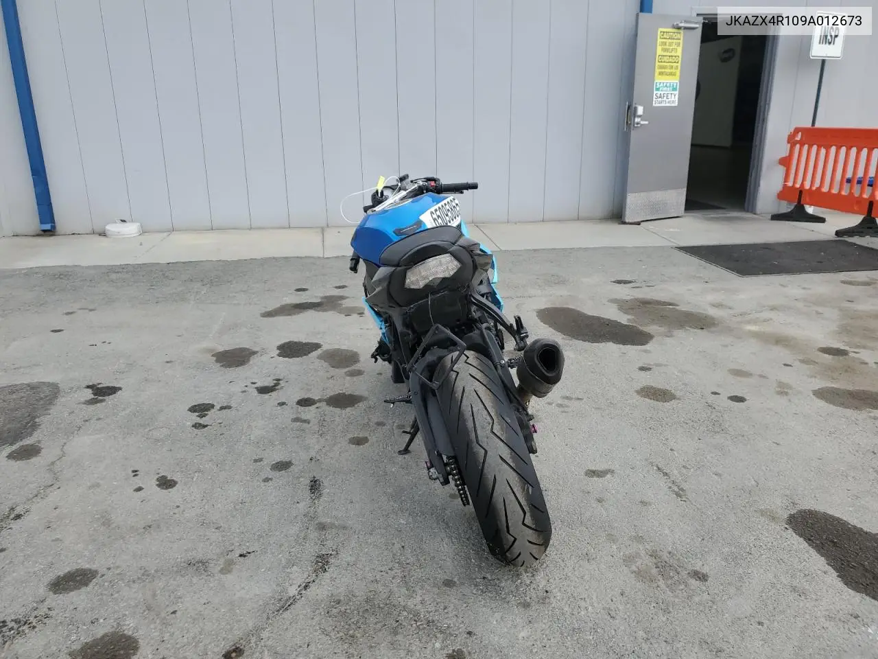 2009 Kawasaki Zx600 R VIN: JKAZX4R109A012673 Lot: 65095865