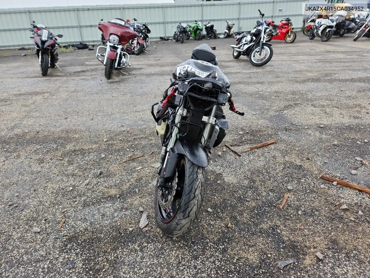 2012 Kawasaki Zx600 R VIN: JKAZX4R15CA034952 Lot: 62382775