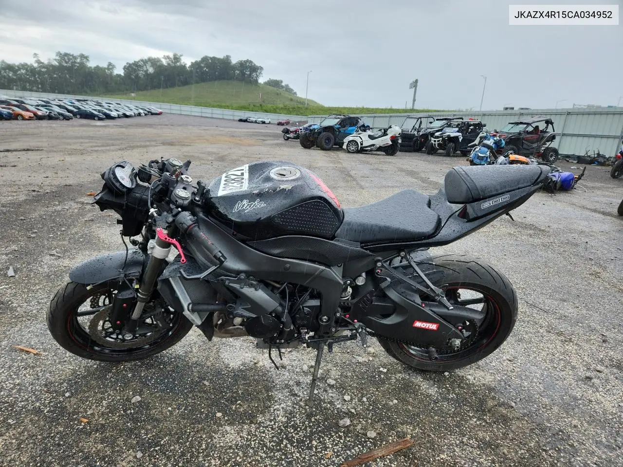 2012 Kawasaki Zx600 R VIN: JKAZX4R15CA034952 Lot: 62382775