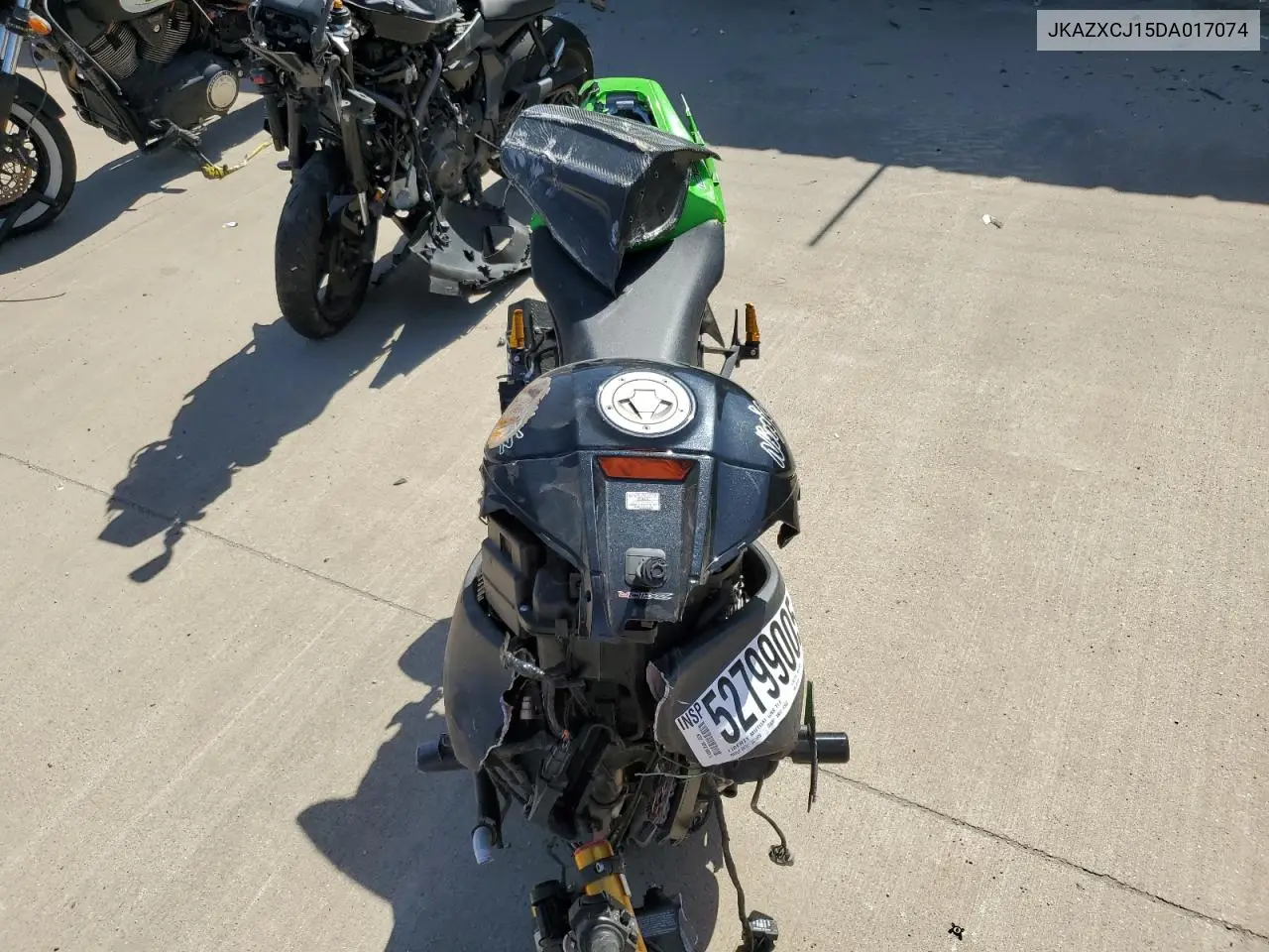 2013 Kawasaki Zx1000 J VIN: JKAZXCJ15DA017074 Lot: 52799005