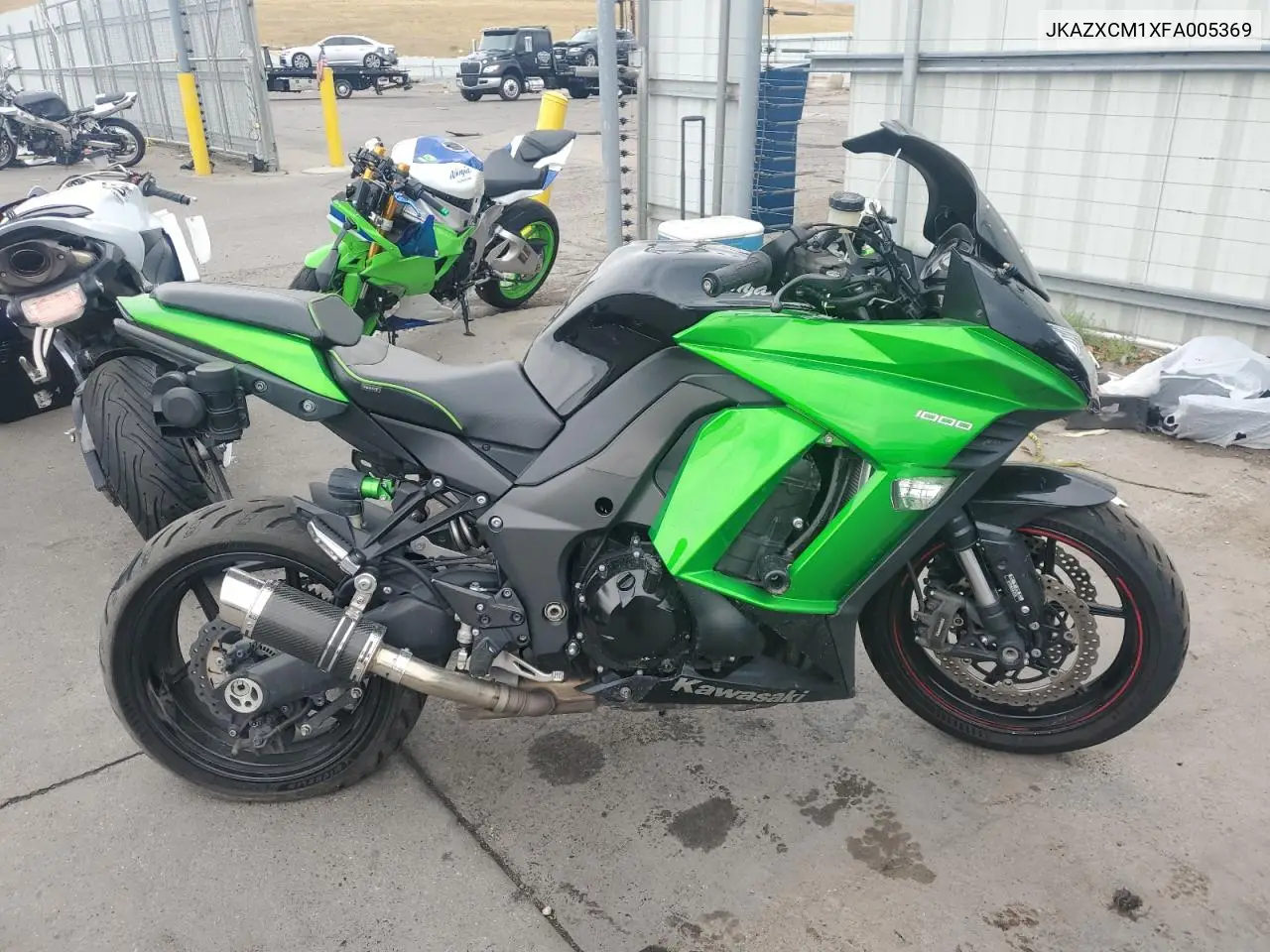 2015 Kawasaki Zx1000 M VIN: JKAZXCM1XFA005369 Lot: 65646175