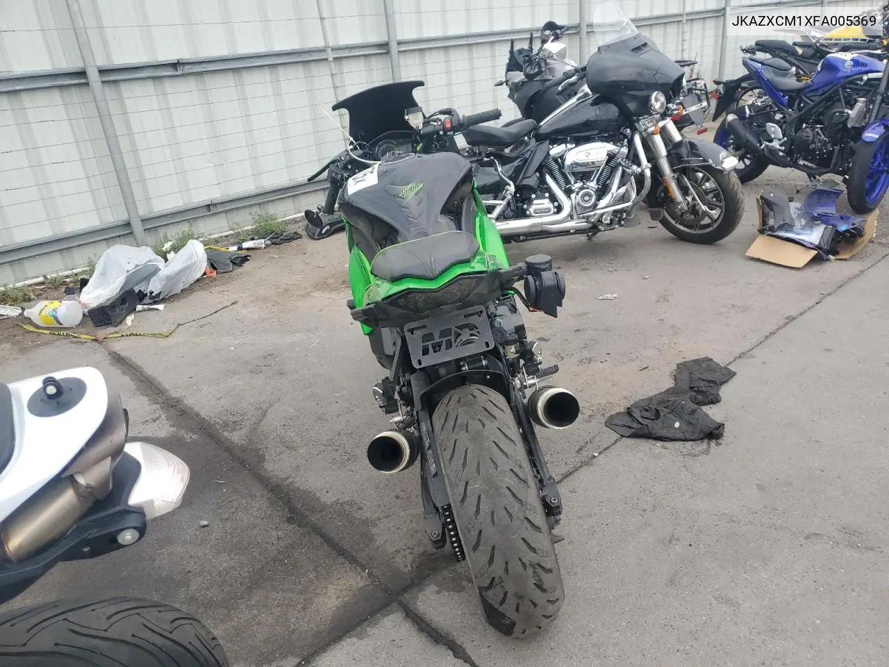 2015 Kawasaki Zx1000 M VIN: JKAZXCM1XFA005369 Lot: 65646175